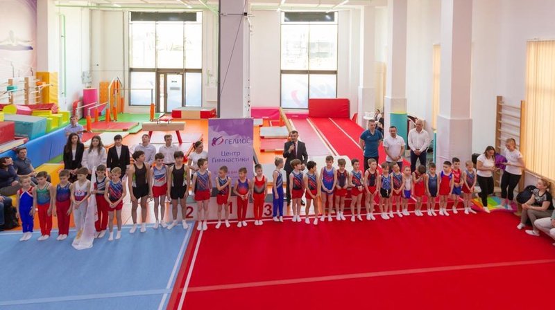 Открытый турнир по спортивной гимнастике в центре гимнастике Гелиос 